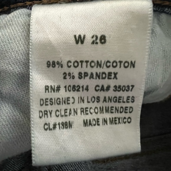 Joe’s Jeans Raley Cuffed Cropped Capri Blue Denim Jeans - Size 26 - Picture 6 of 8